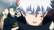 Gojo and Kenjaku as seen in the anime (Image via Studio MAPPA)